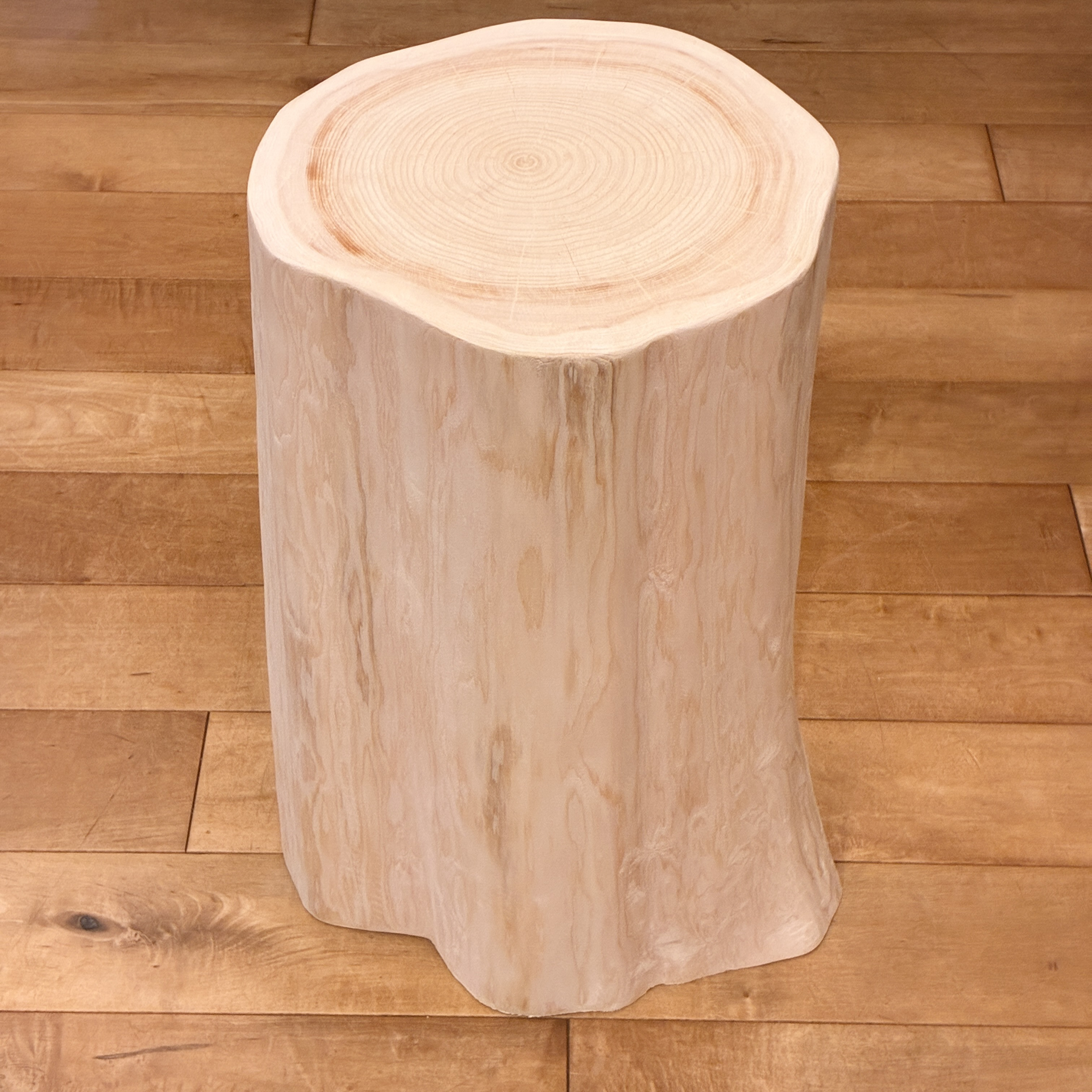 Hinoki  Wood  Stool  No.1515