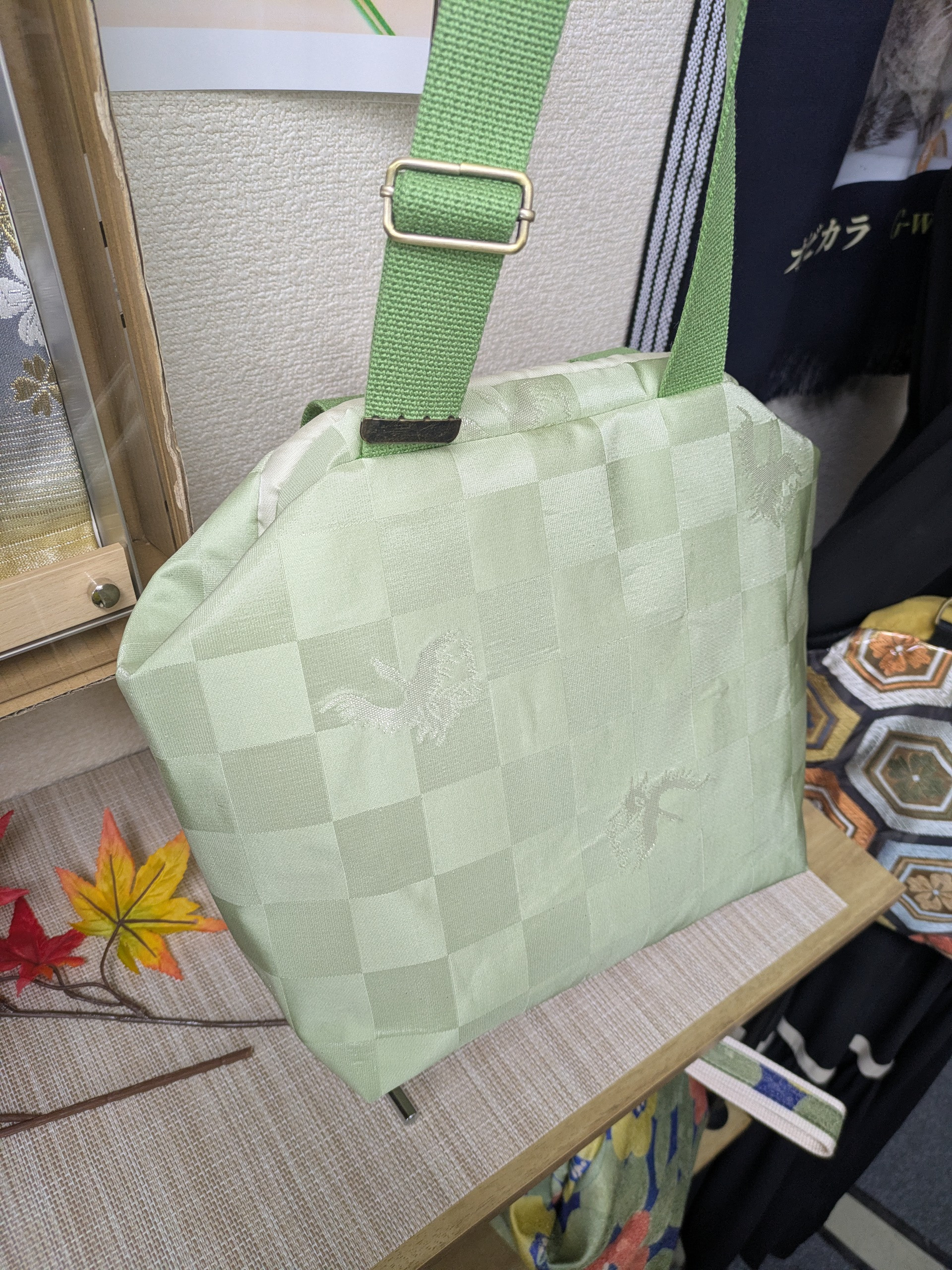 『オビカラ』　持ち手の長さが変えられるBAG　M1　24x3０㎝サイズ　送料無料