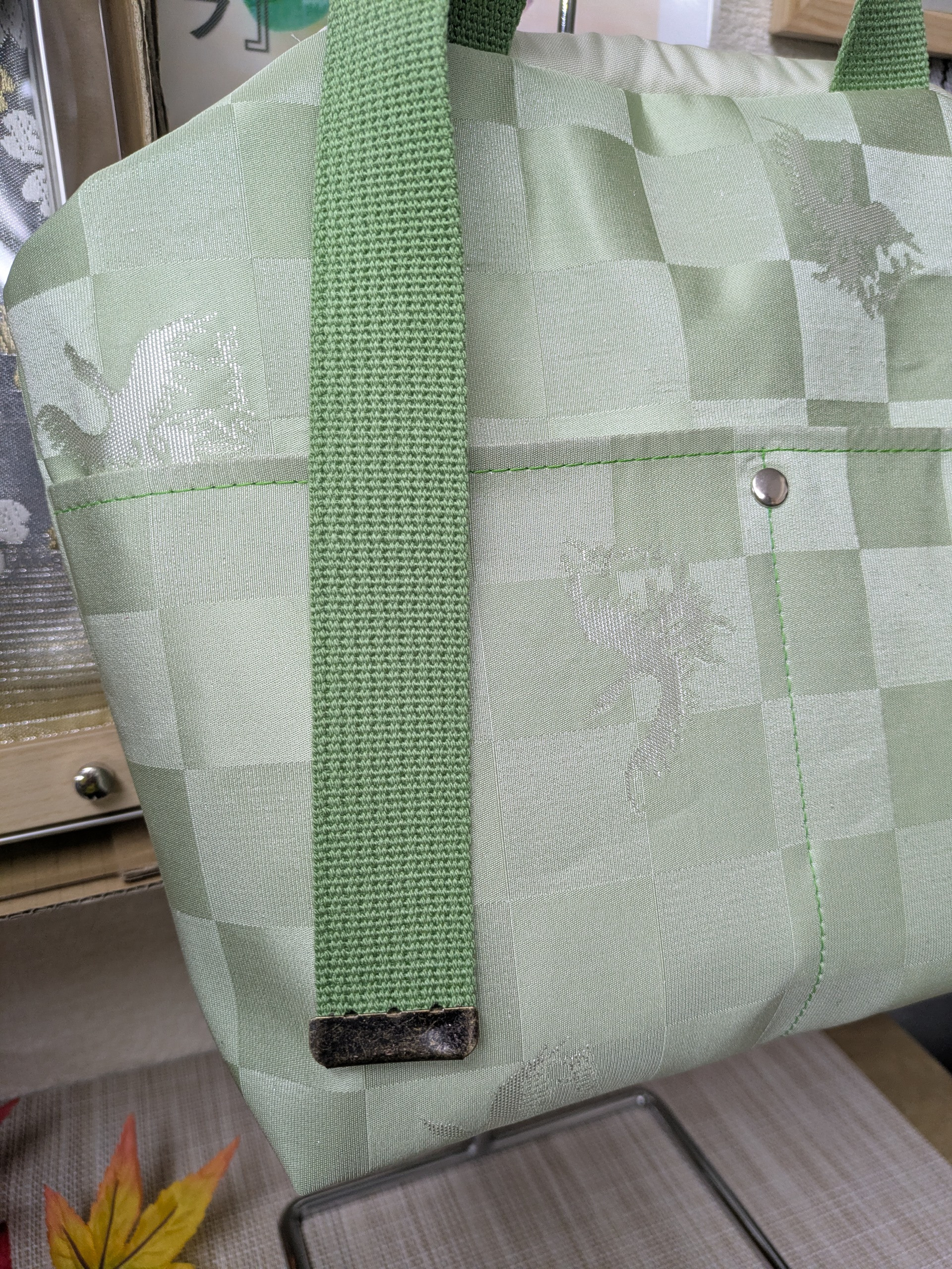 『オビカラ』　持ち手の長さが変えられるBAG　M1　24x3０㎝サイズ　送料無料