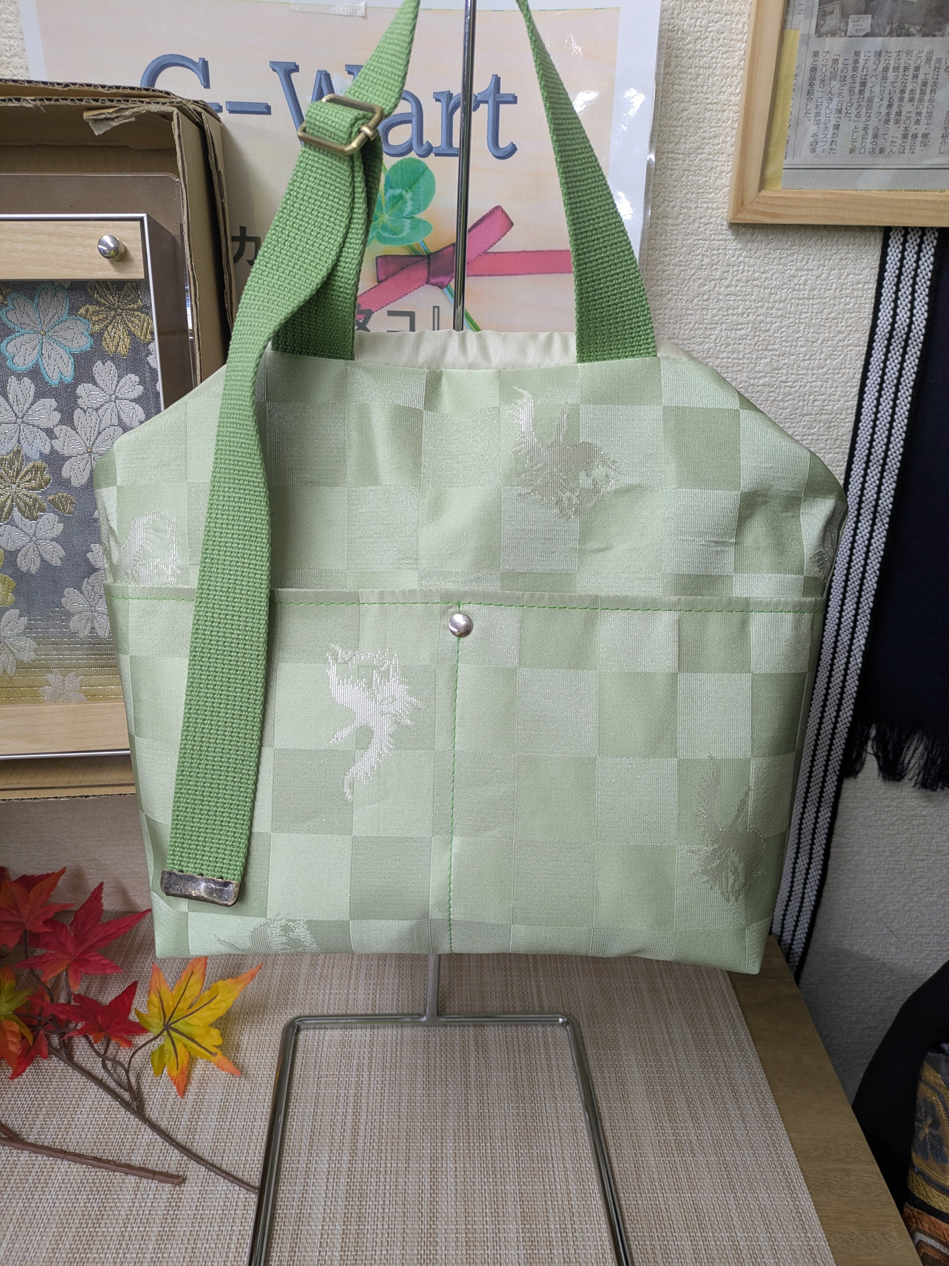 『オビカラ』　持ち手の長さが変えられるBAG　M1　24x3０㎝サイズ　送料無料