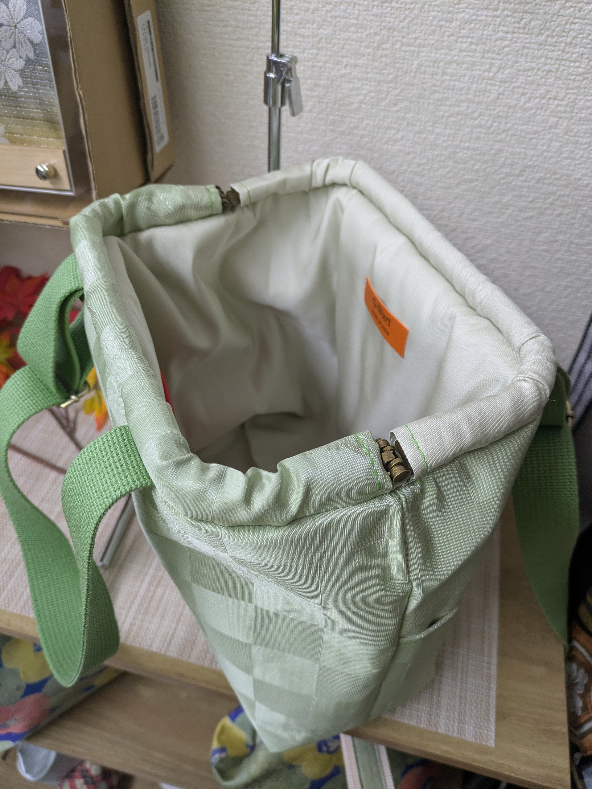 『オビカラ』　持ち手の長さが変えられるBAG　M1　24x3０㎝サイズ　送料無料