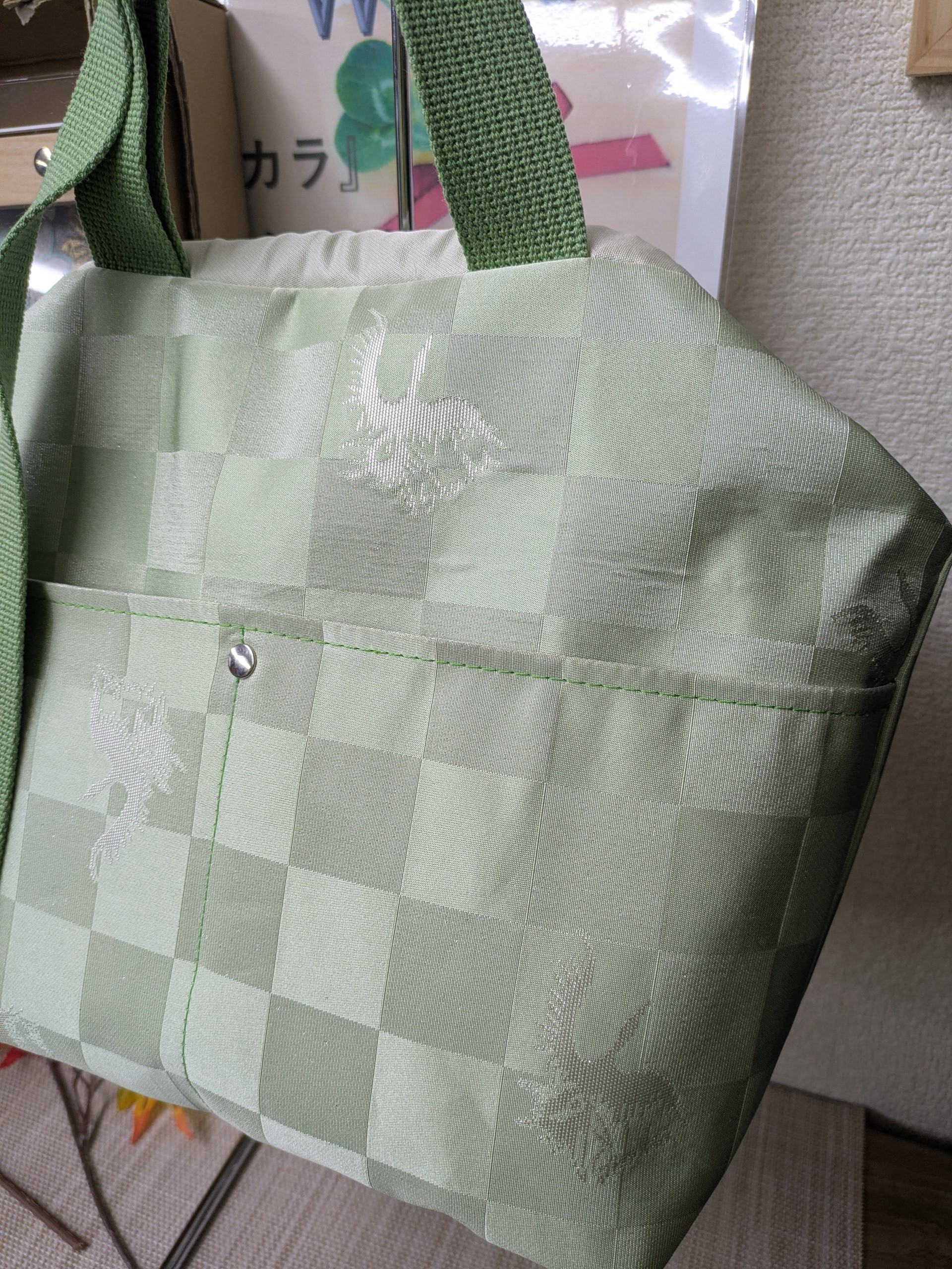 『オビカラ』　持ち手の長さが変えられるBAG　M1　24x3０㎝サイズ　送料無料