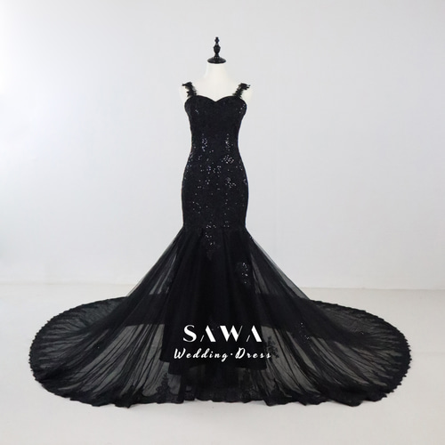 お買い得人気ドレス マーメイドドレス 繊細なレース チュール 華やかな