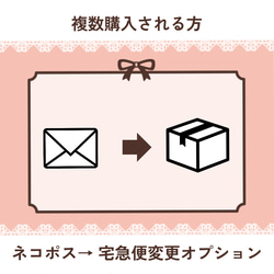発送方法変更の為！専用ページ！本日23:59 複数購入される方はご確認ください】ネコポス・宅急便変更オプション