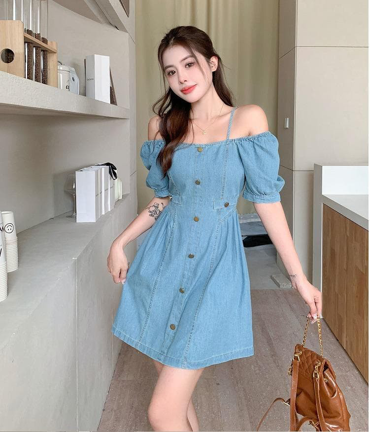 大きいサイズ レディース オフショルダー　ワンピース　春夏 秋 新品 半袖