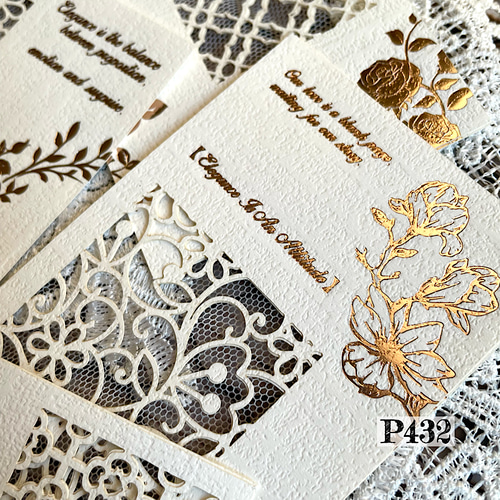 送料無料【P432コラージュ素材】海外紙モノ ジャンクジャーナル 透かし