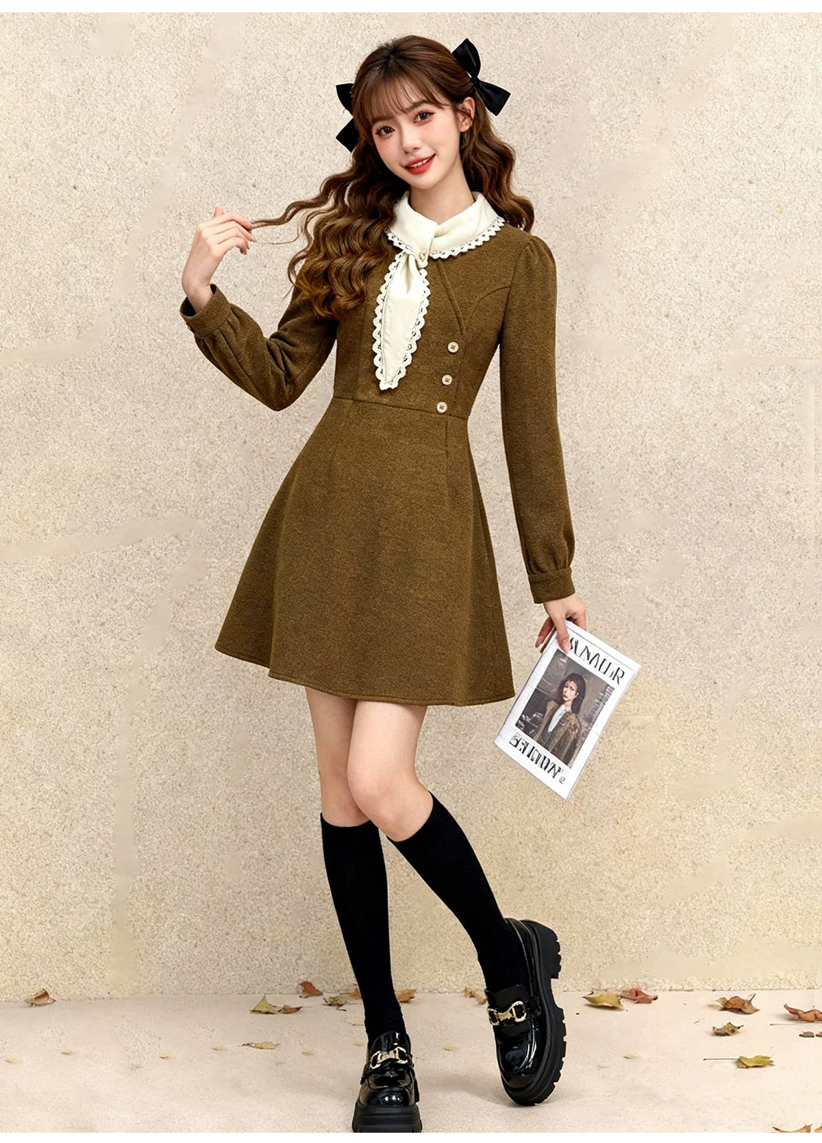 長袖 卒業式 始業式 学校行事 大きいサイズ 人気 受注制作 通勤 ポケット付き 防寒 太コーデュロイ生地 秋冬コート