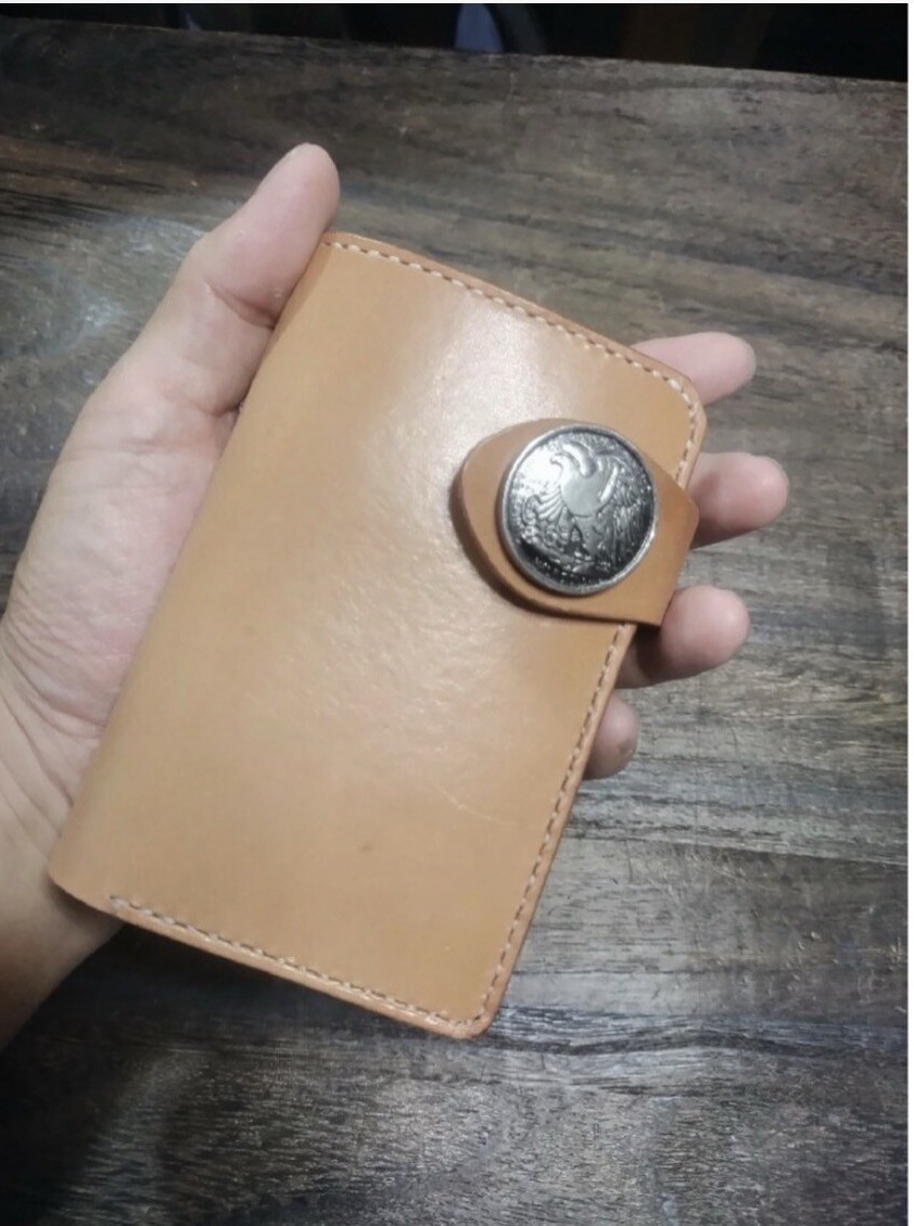 国内最高峰栃木レザーMiddle Leather Wallet