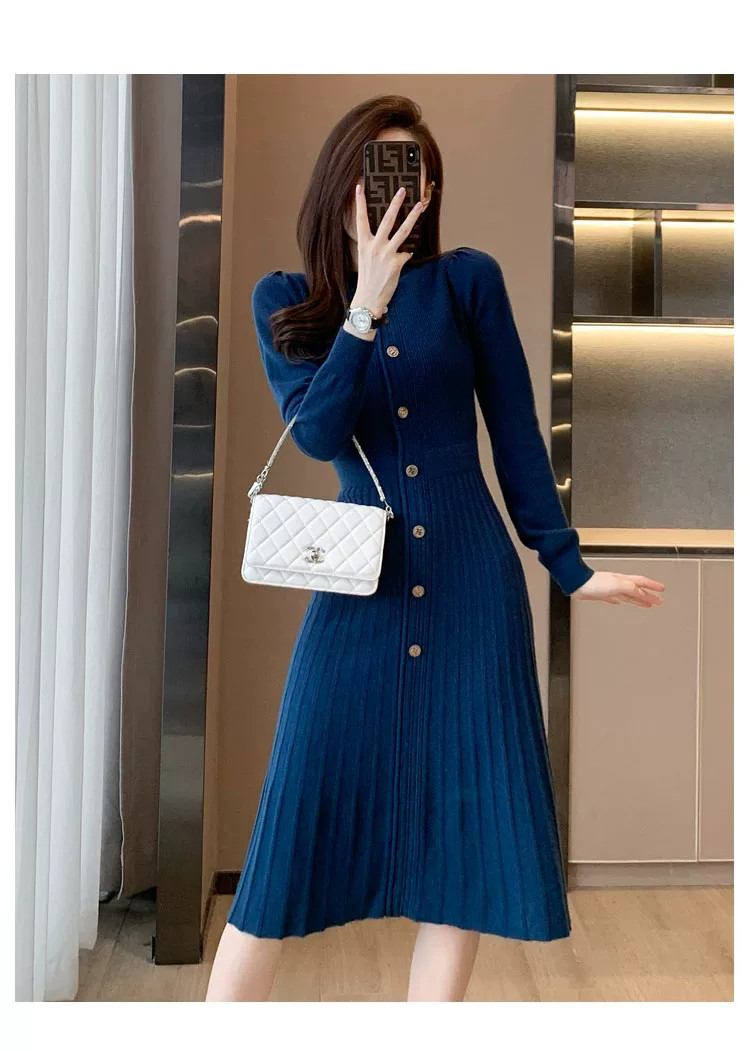 カーディガン トレーナー コート ジャケット 裏起毛 秋冬黒ふわふわ裏起毛ニットフード付きロングコート 受注制作 通勤