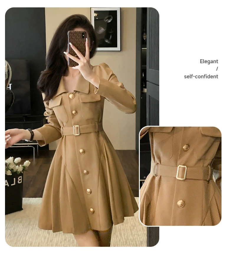 2026年ストレートホワイトカモフラ牛角ボタン ダウンジャケット女性中長期大毛襟厚手冬ファッションコート 高級感 旅行