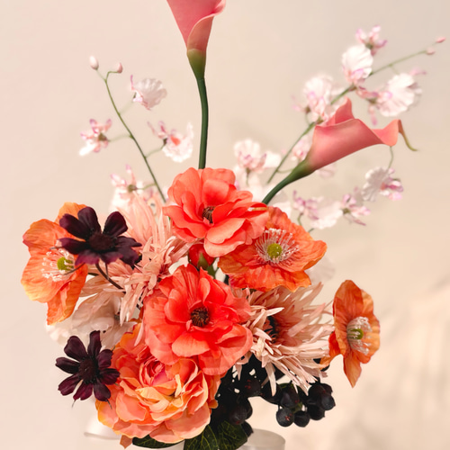 造花ブーケ　ブライダル 現品限り】アーティフィシャル ブーケ 造花 結婚式 ブライダルブーケ