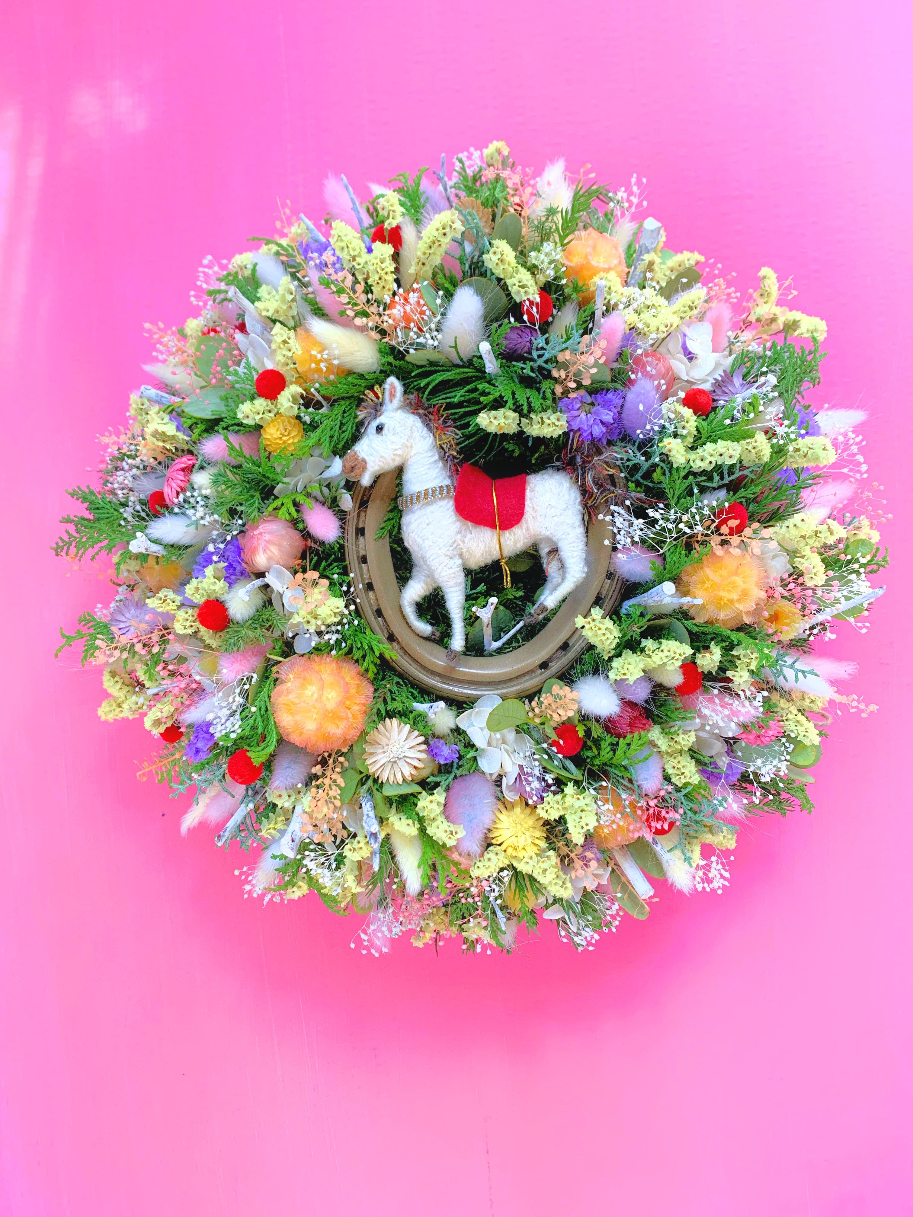 2026新春リース【メリーゴーランド】＊配送送料込み