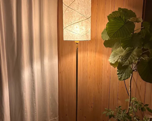 直径25cm/和紙/灯り/間接照明/フロアライト/和モダン/ジャパンディ