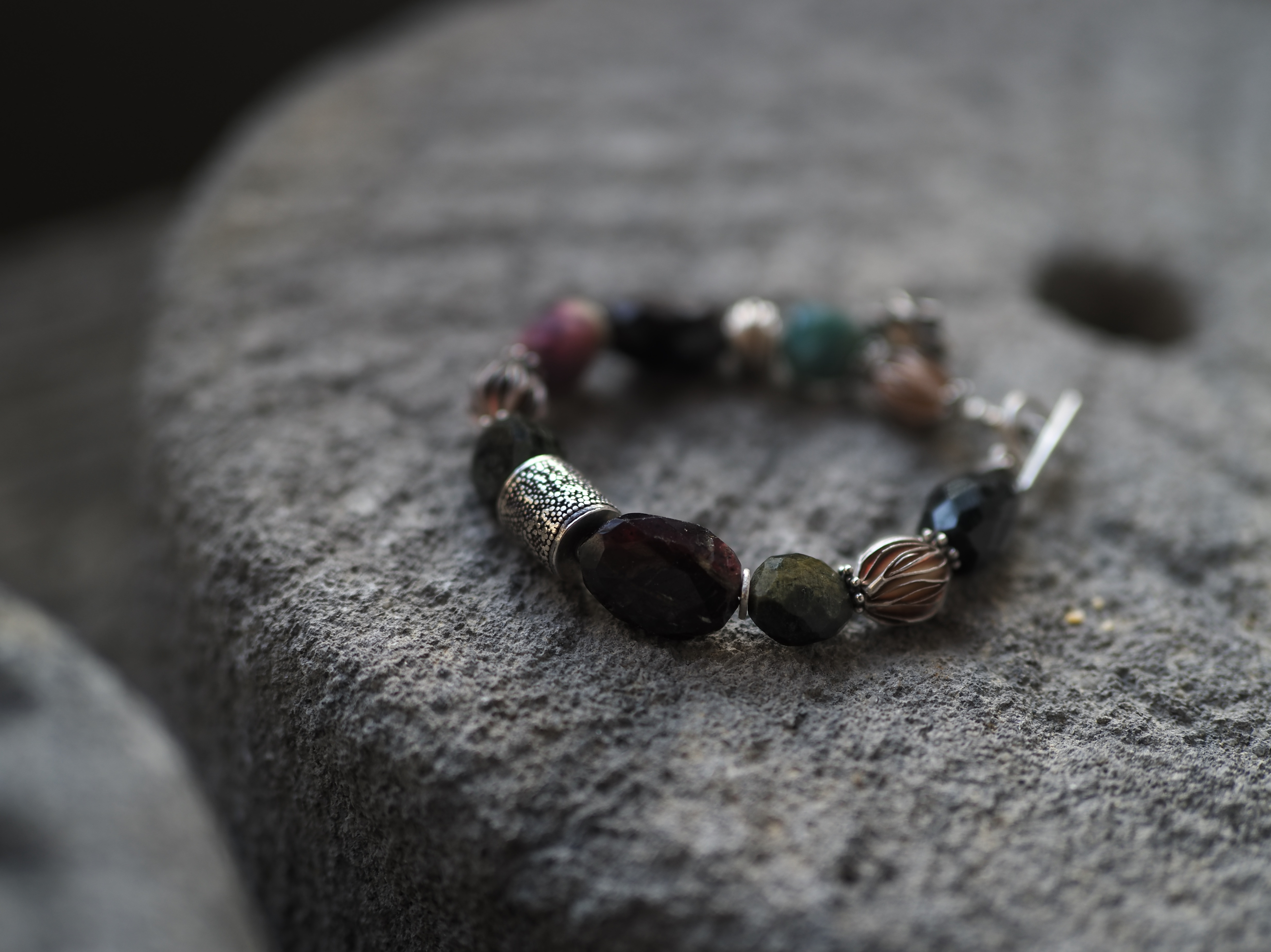 -Garnet・Tourmaline- bracelet
