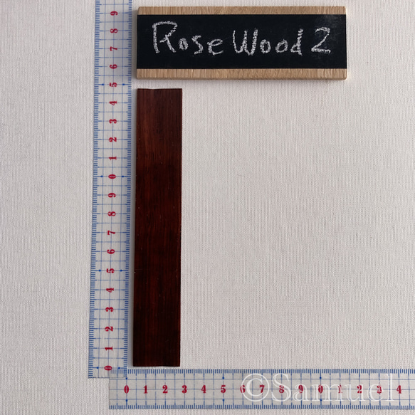 ▦きのかたち：栞／文庫栞「Standard is beautiful（ローズウッド）」│Rose Wood Book 9枚目の画像