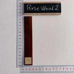 ▦きのかたち：栞／文庫栞「Standard is beautiful（ローズウッド）」│Rose Wood Book 8枚目の画像