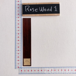 ▦きのかたち：栞／文庫栞「Standard is beautiful（ローズウッド）」│Rose Wood Book 2枚目の画像