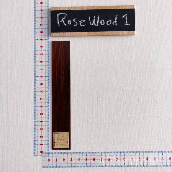 ▦きのかたち：栞／文庫栞「Standard is beautiful（ローズウッド）」│Rose Wood Book 2枚目の画像