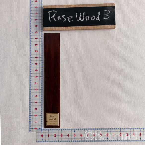 ▦きのかたち：栞／文庫栞「Standard is beautiful（ローズウッド）」│Rose Wood Book 14枚目の画像