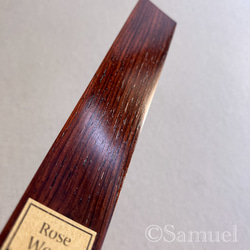▦きのかたち：栞／文庫栞「Standard is beautiful（ローズウッド）」│Rose Wood Book 6枚目の画像