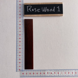 ▦きのかたち：栞／文庫栞「Standard is beautiful（ローズウッド）」│Rose Wood Book 3枚目の画像
