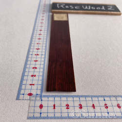 ▦きのかたち：栞／文庫栞「Standard is beautiful（ローズウッド）」│Rose Wood Book 11枚目の画像