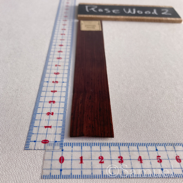 ▦きのかたち：栞／文庫栞「Standard is beautiful（ローズウッド）」│Rose Wood Book 11枚目の画像