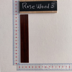 ▦きのかたち：栞／文庫栞「Standard is beautiful（ローズウッド）」│Rose Wood Book 15枚目の画像
