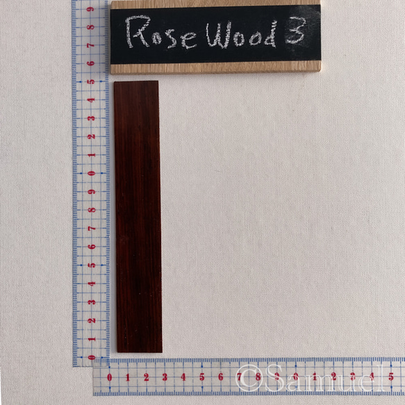 ▦きのかたち：栞／文庫栞「Standard is beautiful（ローズウッド）」│Rose Wood Book 15枚目の画像