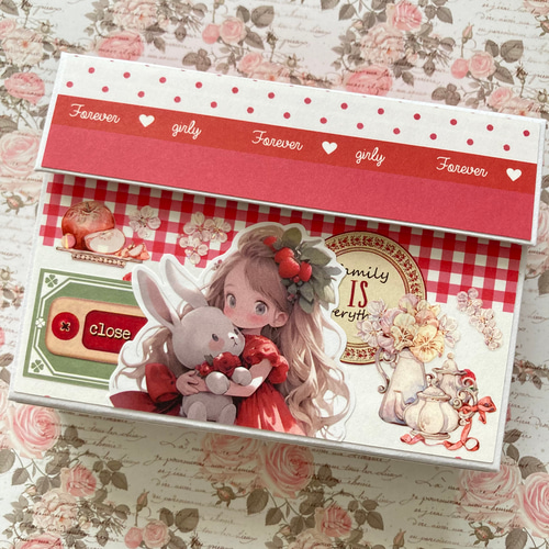 ミニ蛇腹ファイル おすそ分けファイル No.7 フレークシール付き