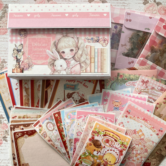 ミニ蛇腹ファイル おすそ分けファイル No.8 フレークシール付き