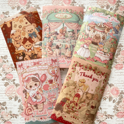 ミニ蛇腹ファイル おすそ分けファイル No.8 フレークシール付き