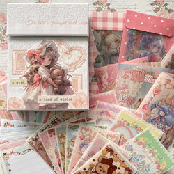 ミニ蛇腹ファイル おすそ分けファイル No.9 フレークシール付き