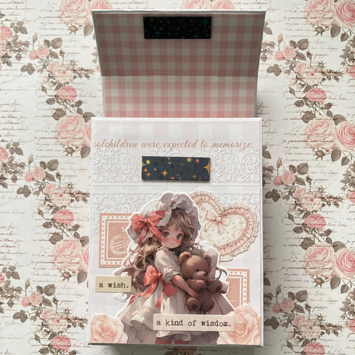 ミニ蛇腹ファイル おすそ分けファイル No.9 フレークシール付き