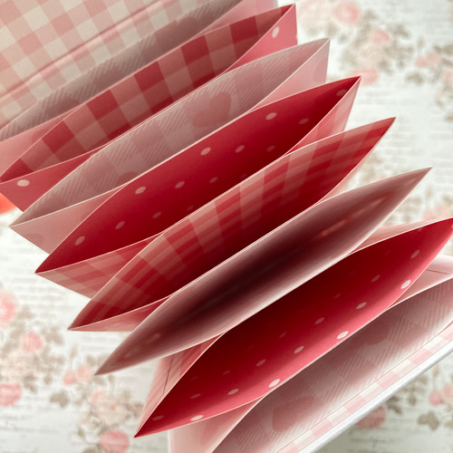 ミニ蛇腹ファイル おすそ分けファイル No.9 フレークシール付き