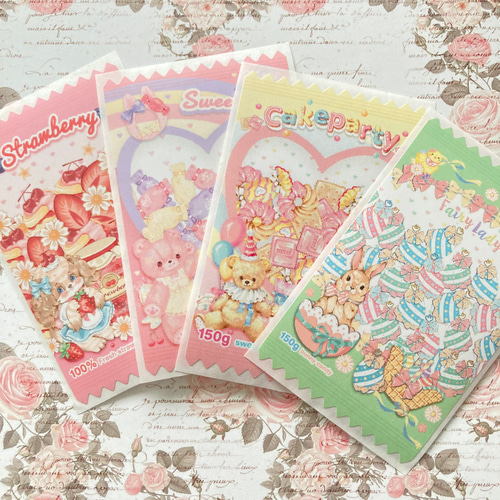 ミニ蛇腹ファイル おすそ分けファイル No.9 フレークシール付き