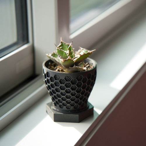 ︎5set⭐︎ 5号サイズ　3Dプリンター鉢　アガベ　作家鉢　パキポディウム 5号サイズ 3Dプリント鉢 3Dプリンター鉢 アガベ 塊根作家鉢