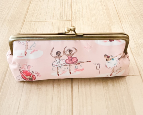 キャスキッドソン ハンドメイド バレリーナ メガネケースペンケース