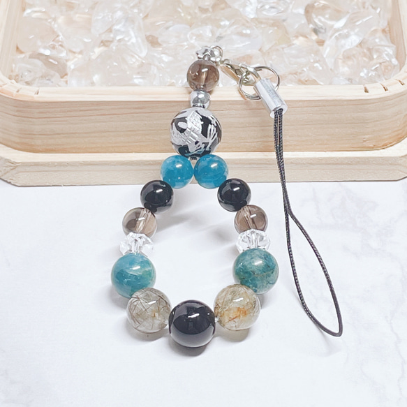 ✦2026年 丙午 不運や流れを整える、心強い相棒◎銀龍オニキス天然石