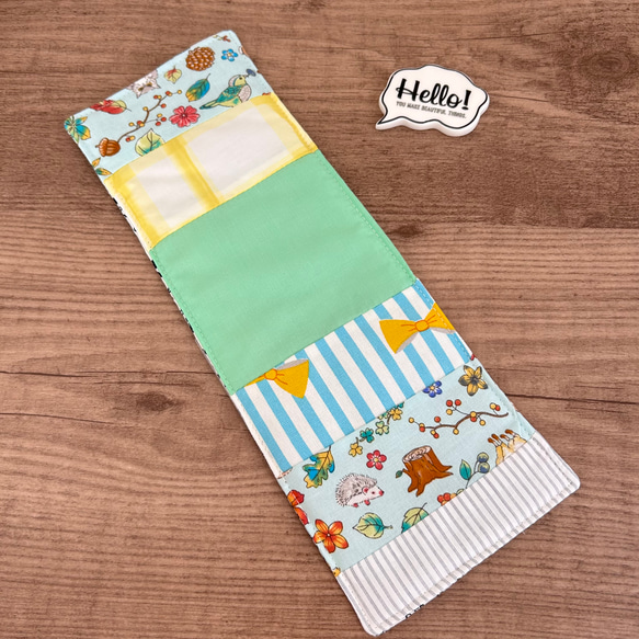 75✴︎水筒肩紐ベルトカバー✴︎森のどうぶつさん その他入園グッズ