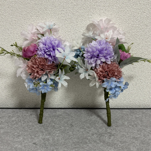 アーティフィシャルフラワー 仏花 一対セット ✿ 仏壇・お供え