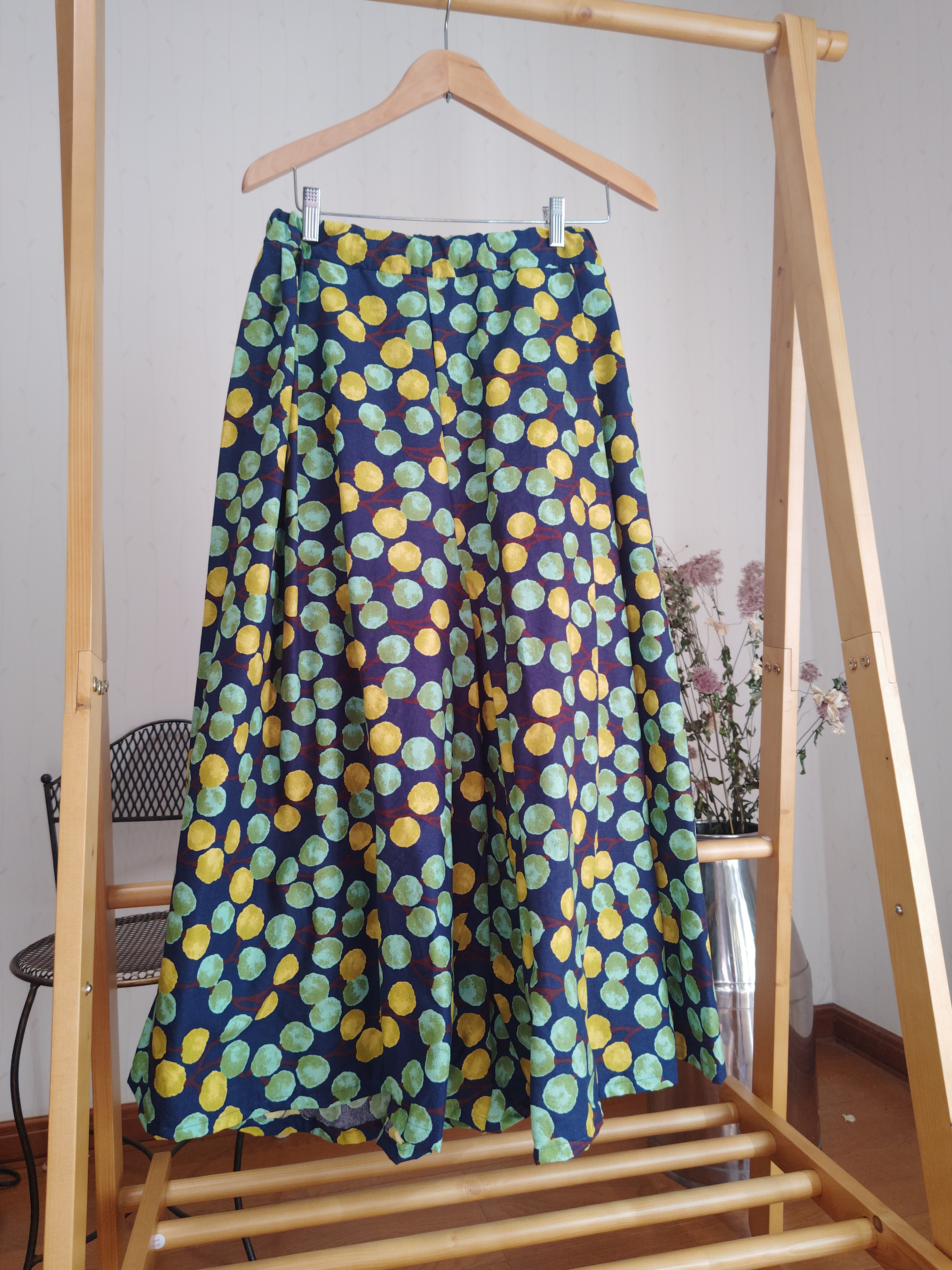 マスカットのガウチョパンツ