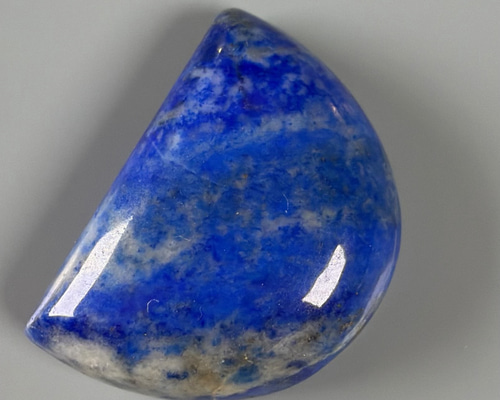 ラピスラズリ 21.5ミリ 半月型ルース Tu3372 天然石 pinky 通販