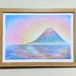 パステルアート 丘の上の朝 パステル画原画 絵画 T's Arts 通販