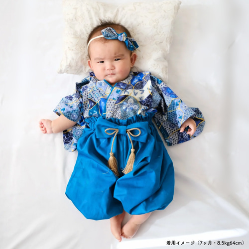 豪華和柄♡ 特典付き ベビー袴 お食い初め ハーフバースデー つまみ