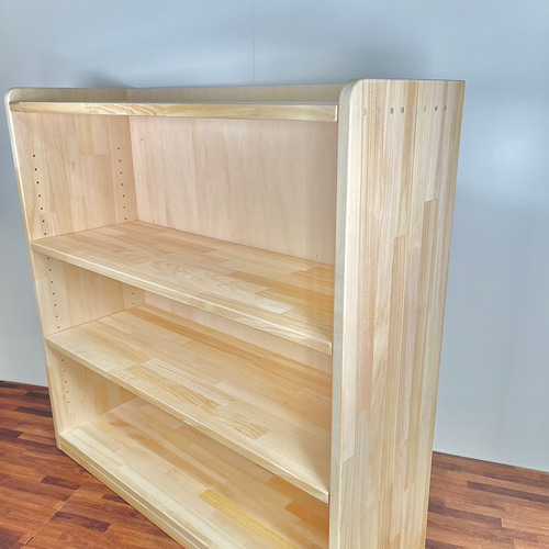 値下げしました。木製飾り棚　漆塗り乾漆仕上げ あじゅ様 おもちゃ棚 クリアー塗装 棚・シェルフ・ラック Kei Crafted