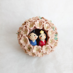 ひな人形 陶雛7 豆雛「彩」 ​ その他置物 Atelier Mon Favori 通販