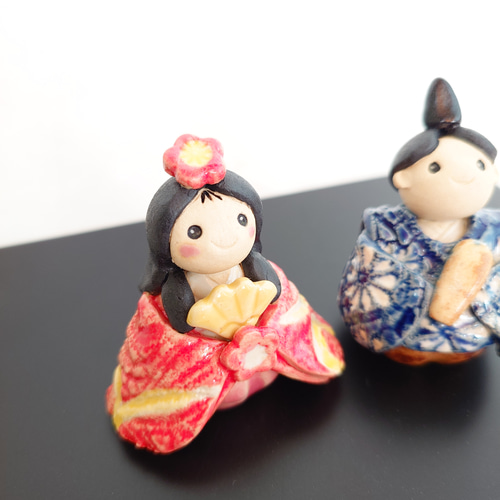 陶雛7 豆雛「彩」 ​ その他置物 Atelier Mon Favori 通販 20282058