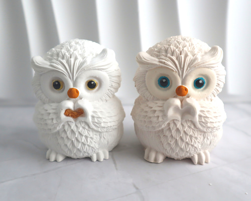 アロマストーン　フクロウ　アレンジメント アロマストーンフクロウアレンジメント