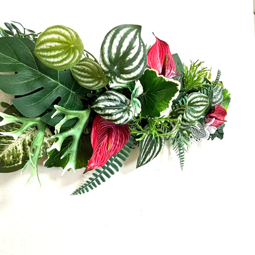 光触媒加工ウォールグリーン フェイクグリーン壁掛け♡リゾート編Ⅱ